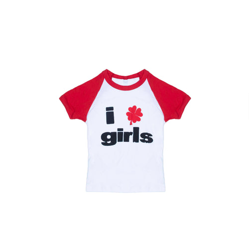 I HEART GIRLS BABY TEE