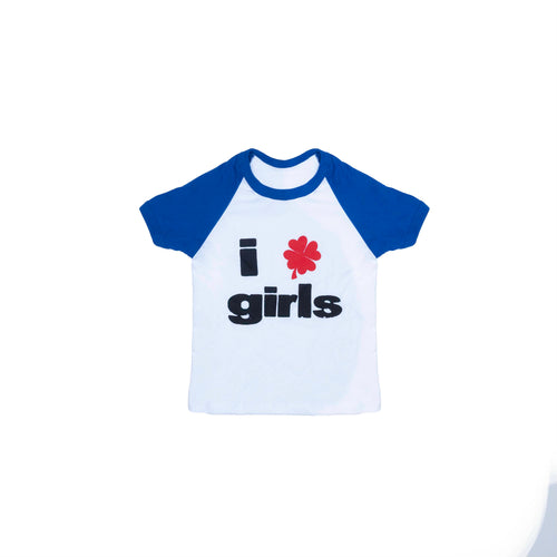 I HEART GIRLS BABY TEE
